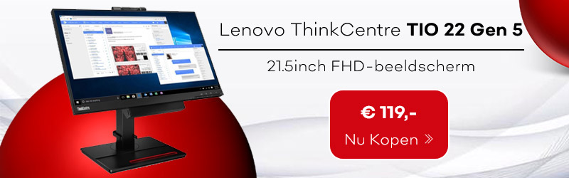 Lenovo ThinkCentre TIO 22 Gen 5 21.5inch FHD-beeldscherm