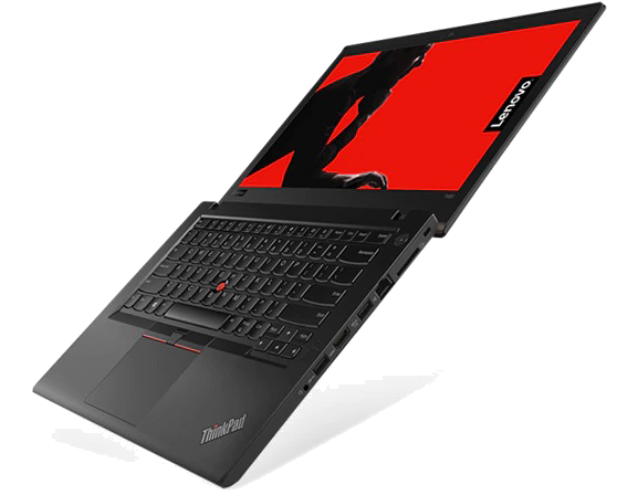 Lenovo ThinkPad T480 - Sideview of the laptop