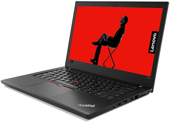 Lenovo ThinkPad T480 - Zij-vooraanzicht